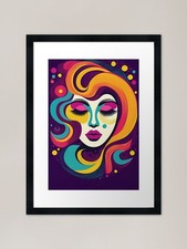 Chromatic Muse Framed Art