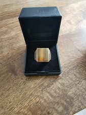 375 9k 9ct Tiger Eye Signet