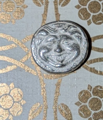 Greek silver dracham - silver,