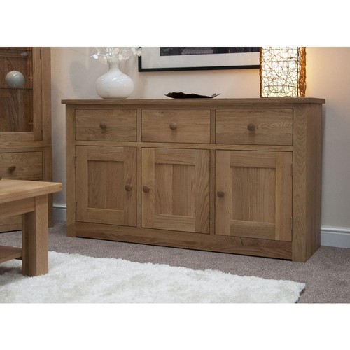 Solid oak large sideboard - large,