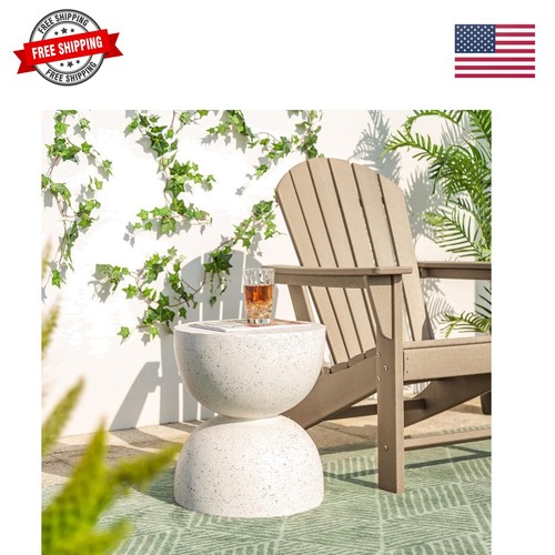 Outdoor side table - outdoor, table,