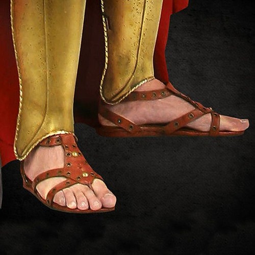 Size leather greek roman - 10,
