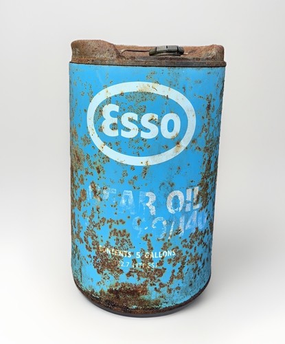 Vintage blue esso - vintage, gear