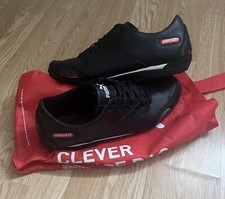 Rare Deadstock Puma Ducati Training Shoes Black Leather Men's Size 10