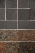 Brazilian UB02 Calibrated Slate Mosaics - 3 Colours - minimum order 6 sheets