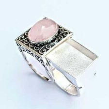 Poison Ring, Rose Quartz
