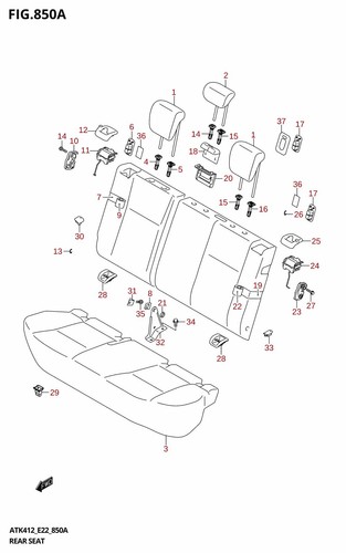 Suzuki genuine tape riser - genuine,