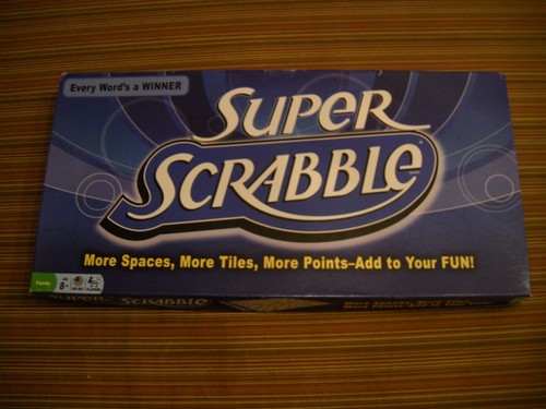 Super scrabble board game - super,