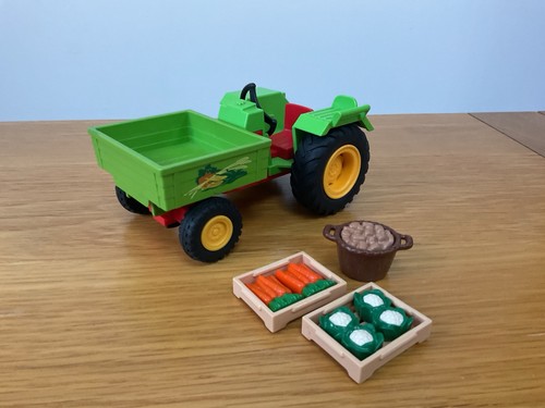 Playmobil farm harvest tractor - harvest,
