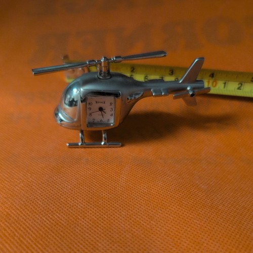 Vintage metal helicopter - vintage,
