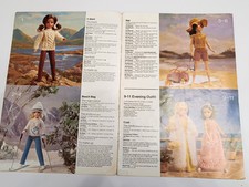Vintage Tiny Tears, Sindy, Action Man Knitting Pattern Book PLAYMATES -SIRDAR121