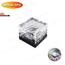 Solar Powered Ice Cube Lamp