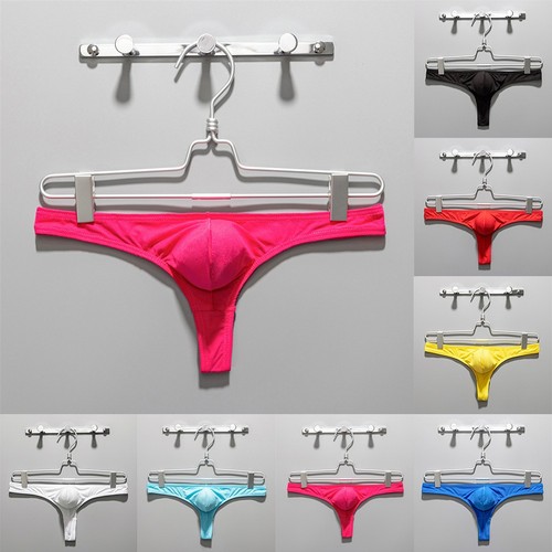 Mens cotton low waist thong - cotton,