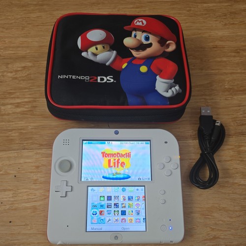 Nintendo 2ds 128gb red white - 128gb,