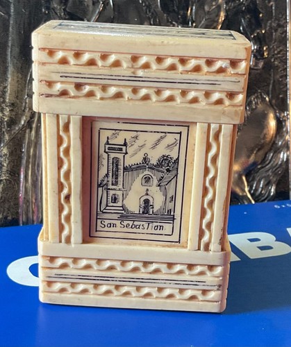 Antique cigarette box - cigarette,