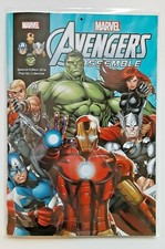 2014 AVENGERS ASSEMBLE 14x9.5" Pop-Up Calendar SEALED Marvel Iron Man HULK Thor