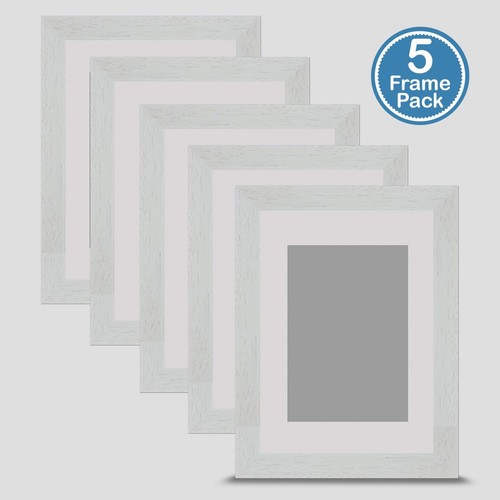 Photo frame white - white, 7x5
