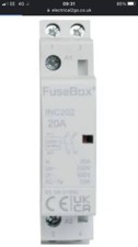 Fusebox INC202 Installation Contactor DOUBLE POLE 2P 20 Amp Control Device CP