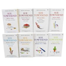 Adrian Mole Series by Sue Townsend 8 Books Set - Young Adult - Paperback