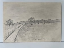 Original Hand Signed L.S.Lowry
