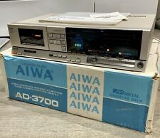 Aiwa AD 3700 3 Head Stereo Cassette Deck Tape Player Dolby Hifi - RARE Vintage !