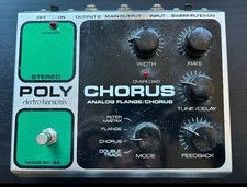 Electro-Harmonix Stereo Poly Chorus  2000's Reissue Black/Silver/Green