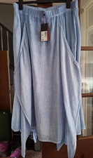 Bnwts light blue linen - light, &