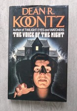 Dean R. Koontz The Voice Of The Night Very Rare W.H. Allen Hardback 1989 Vintage