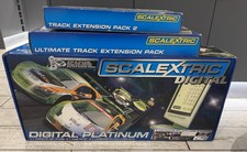 Scalextric Digital Platinum set expansion pack 2 and ultimate expansion pack. 