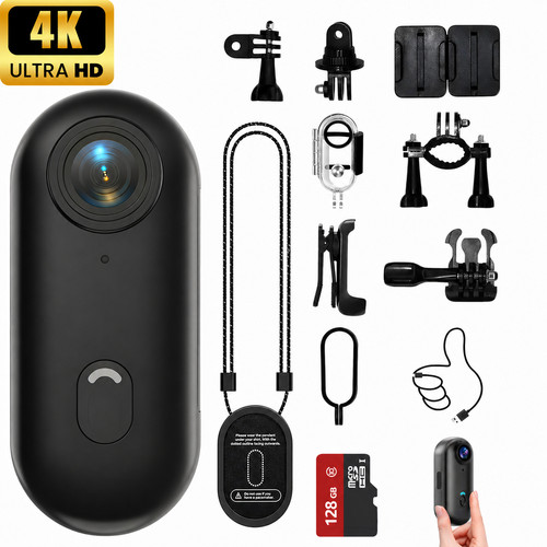 128 card mini wifi body - 4k, sd