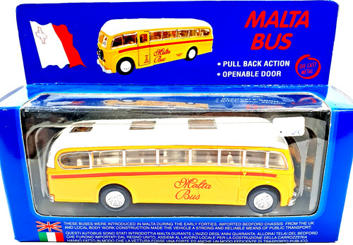 Leaf malta bus - yellow, white