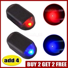 Solar Power Fake Car Alarm LED Light Anti-Theft LED Flashing Security Light