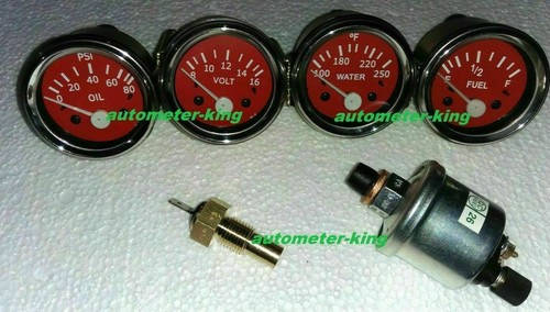 With oil temp sender 52mm - oil+temp,