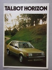 TALBOT HORIZON orig 1981 UK
