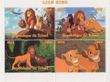 Lion King Disney 2014 MNH