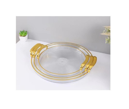 Set elegant round clear - set, 3