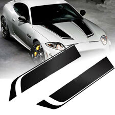 Car Hood Bonnet Stickers Black