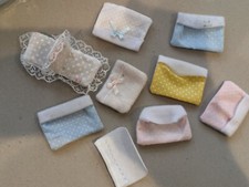 SYLVANIAN FAMILIES MIXED BUNDLE OF PRAM AND COT COVERS - SOME MARKED