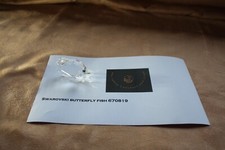 Swarovski - Butterfly Fish - 670819  - Box & Cert - Retired 2009 