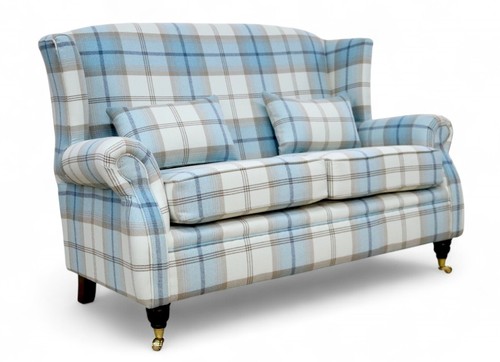 Fabric high back sofa seater - high,