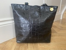 VINTAGE MULBERRY black leather
