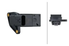 Air flow meter without housing