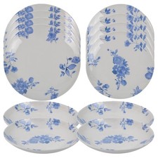 Cottage Blue Floral 12Pc
