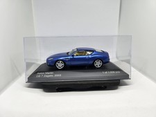 1/43 Scale Model Aston Martin DB7 Vantage Zagato Blue WhiteBox WB030
