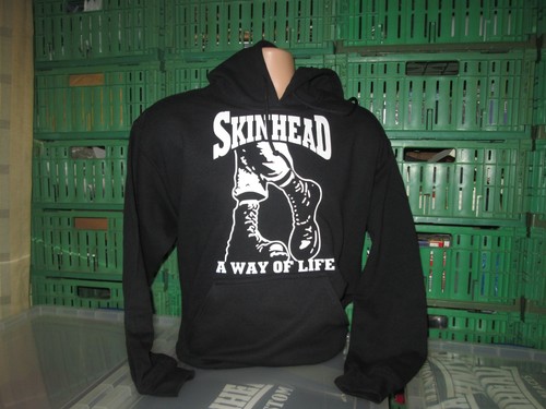 Skinhead hoody boots - hoody,