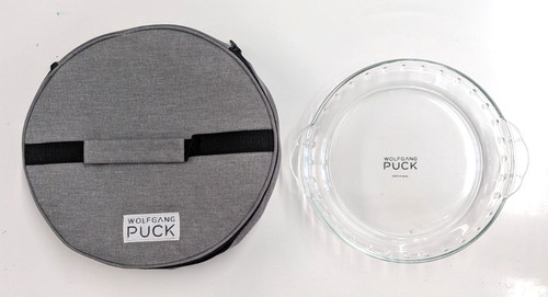 Wolfgang puck glass - puck, 9"