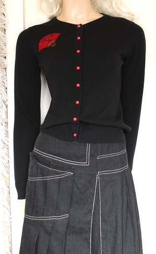Collectif black cotton - , fan