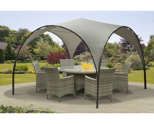 Monaco dome steel gazebo - dome,