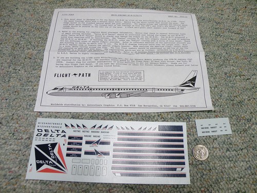 Flight path decals - decals, 1/144