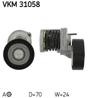 Skf tensioner pulley - pulley, skoda